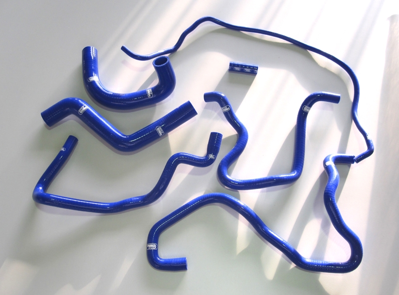 Samco Schlauchkit Ford Escort MK5 RS2000   7-teiliges Kühlwasser-Schlauchkit blau