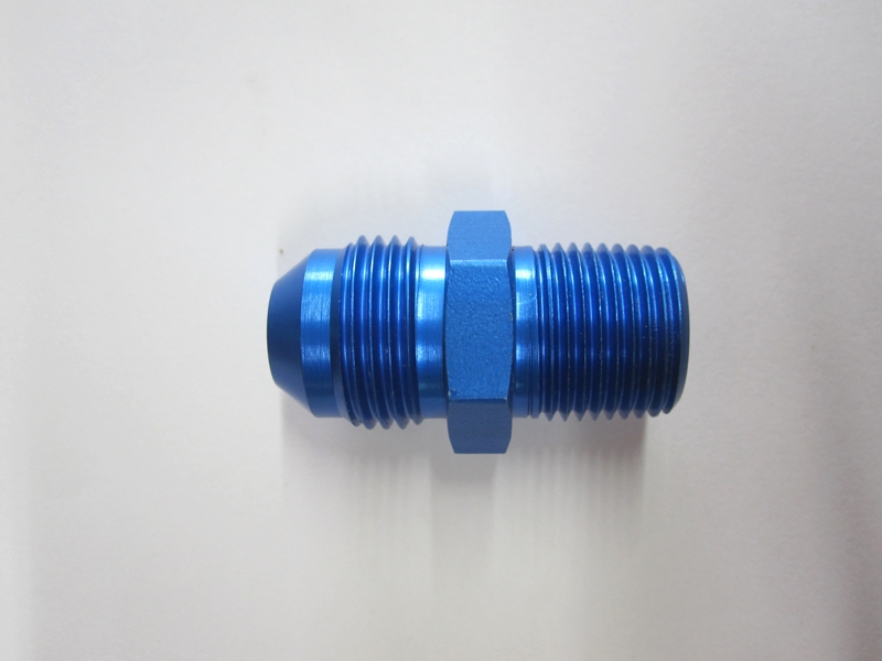 Adapter JIC/NPTF  08AN, Dash 08 - 3/8x18NPT