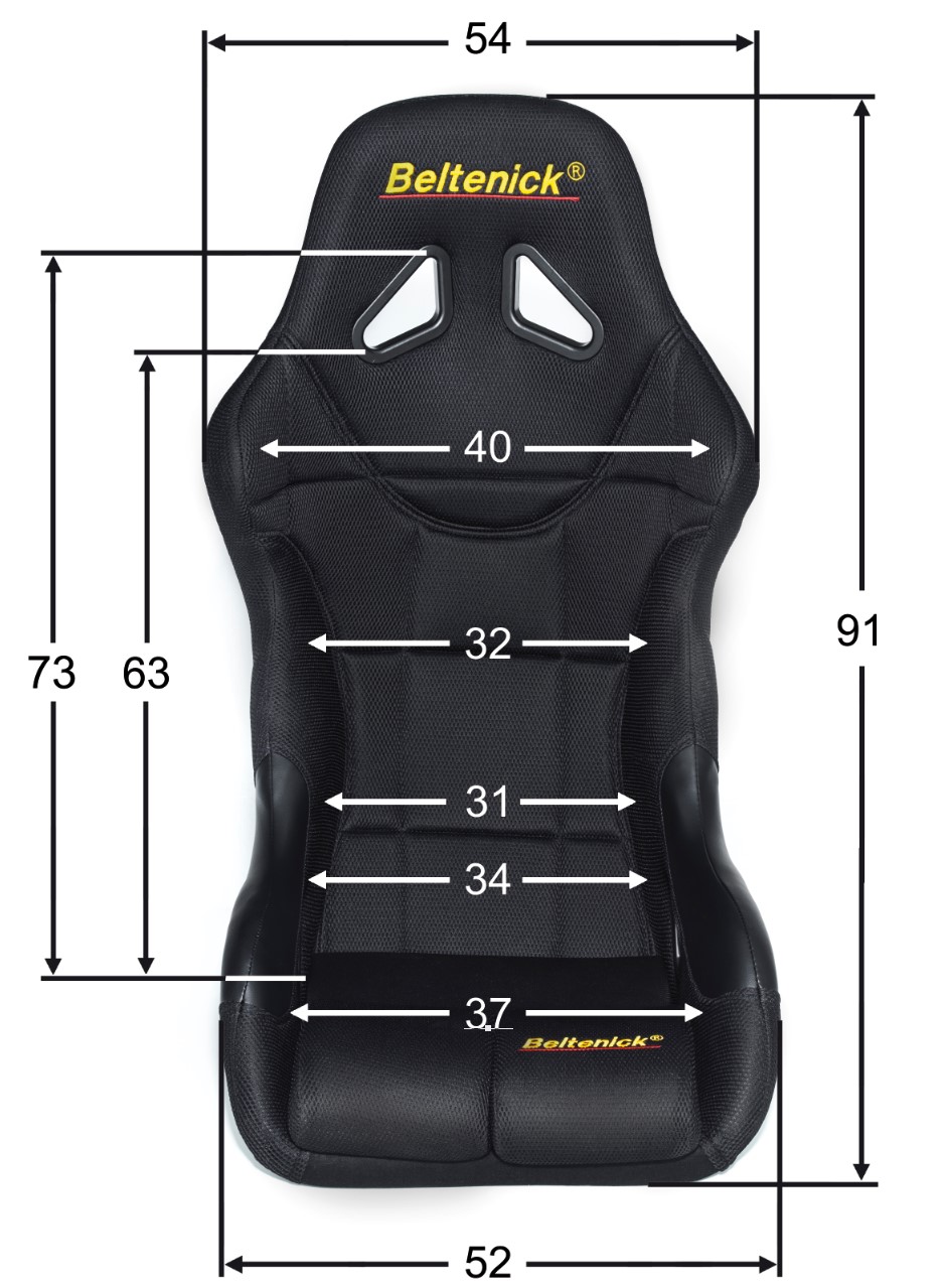 Beltenick Rennsitz RST 600 GFK   - Homologation FIA 8855-1999