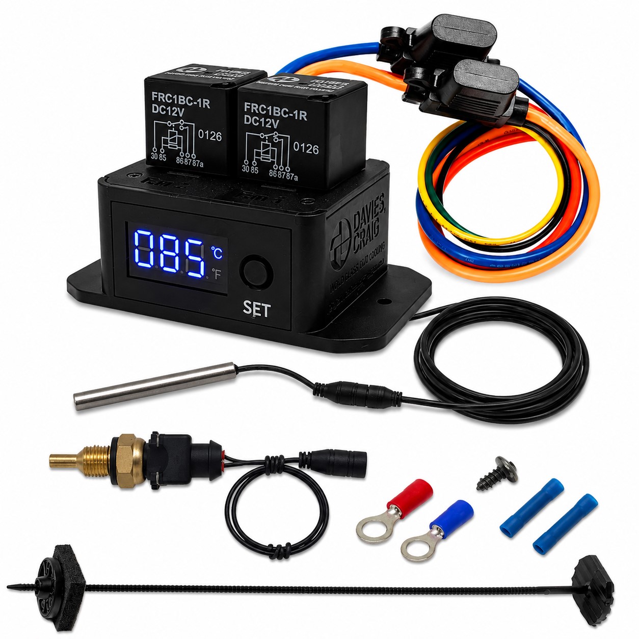 Davies Craig Digital Thermatic Fan Switch GEN II   1/8" NPT Sensor