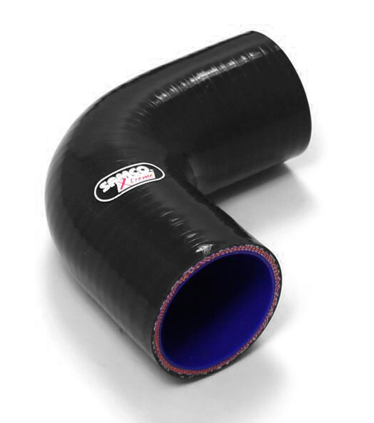 Samco Xtreme 90° Bogen 8mm   schwarz
