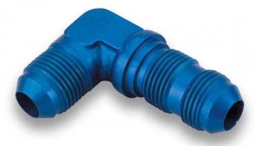 Bulkheadadapter JIC/JIC 90°  08AN, Dash 08, 3/4-16 UNF