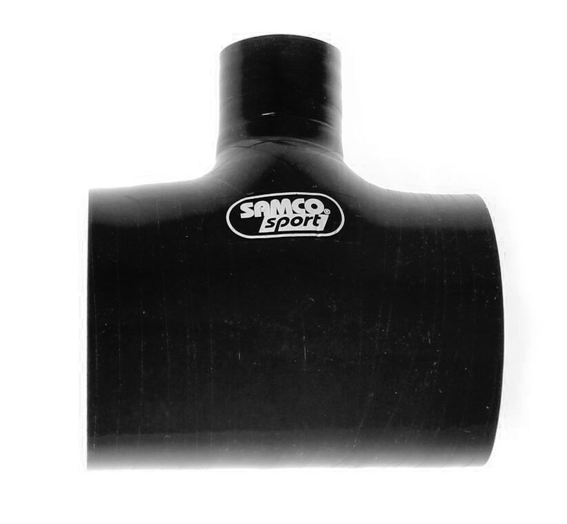 Samco T-Schlauchkupplung 45mm   Durchm. Abzweig 25mm schwarz