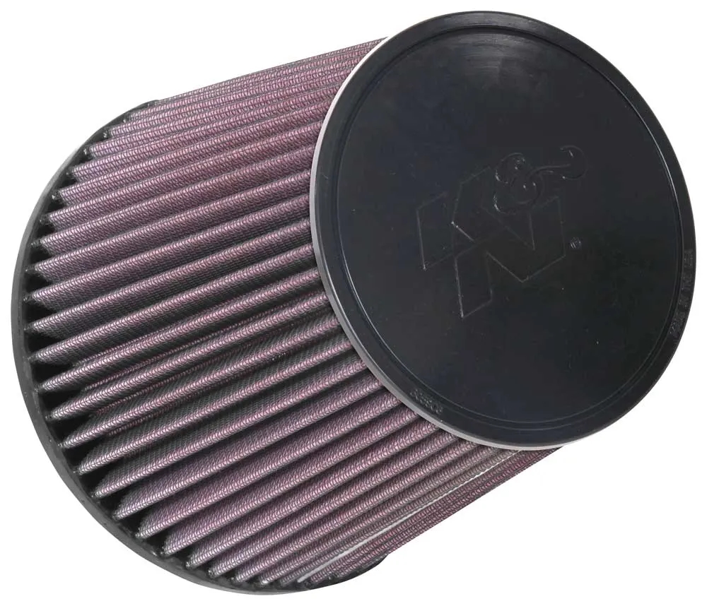 K&N Universalluftfilter, 127mm Flansch Konische Rundform, 165x127 165lg