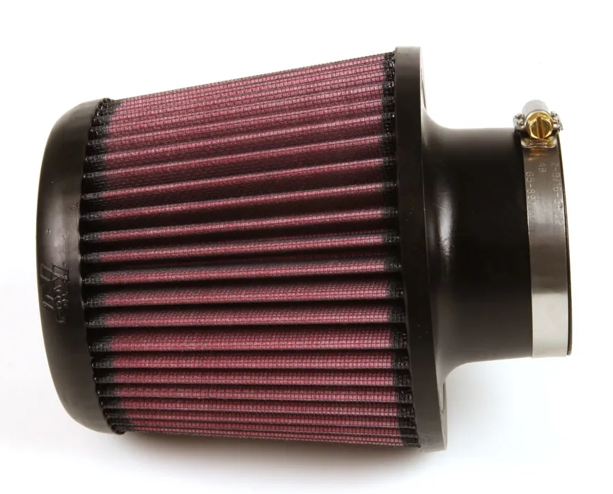 K&N Universalluftfilter, 76mm Flansch  Konische Rundform, 140x127 140lg