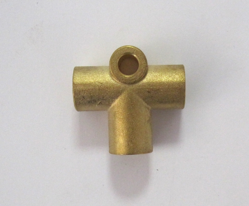Dreifachverteiler 3/8x24 Innengewinde  konkav Messink