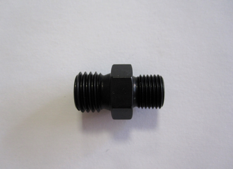 Aluadapter DIN- DIN  M12x1,5  / M10x1,0