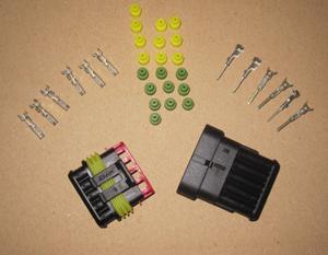AMP Superseal Set  5-polig