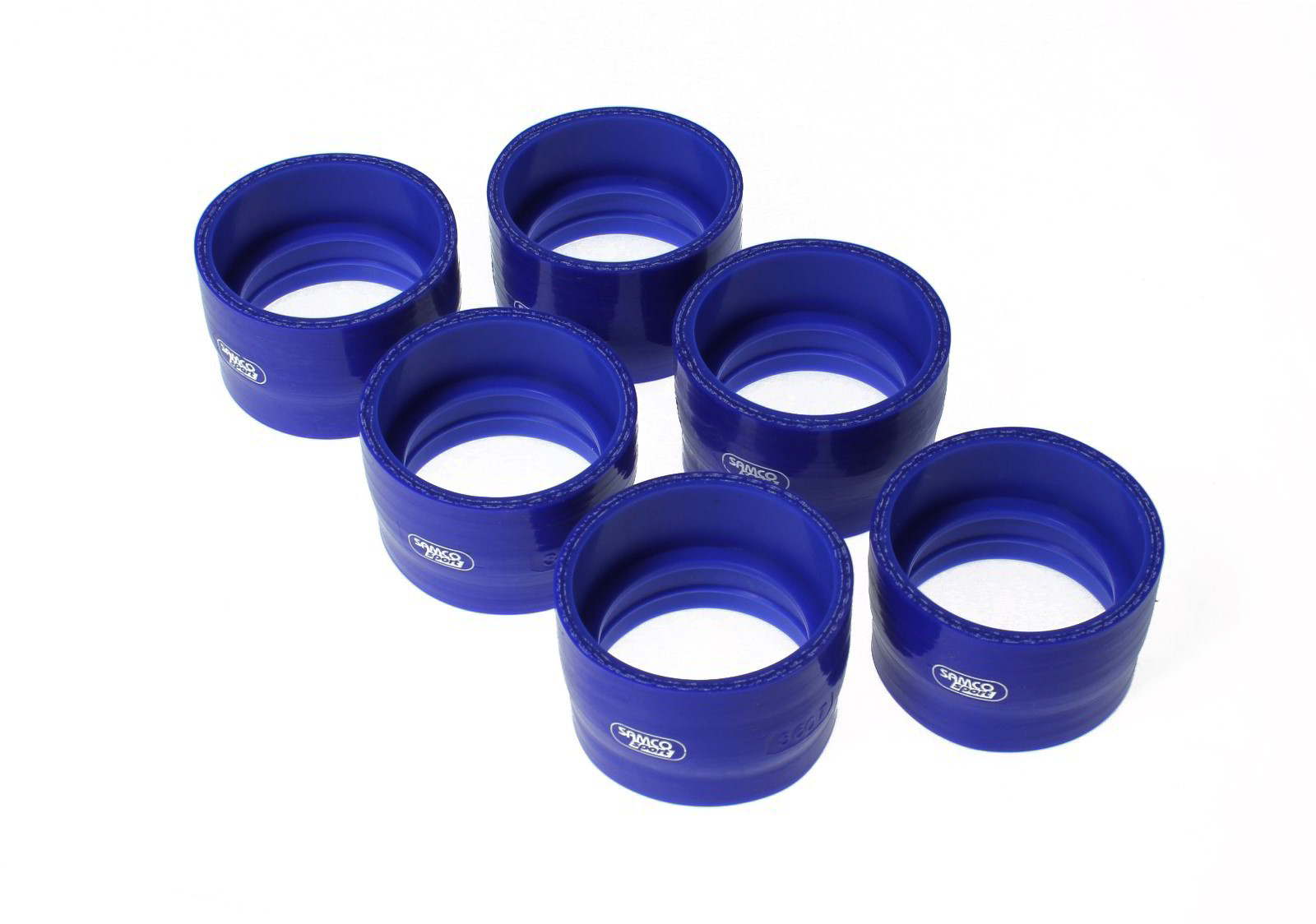 Samco BMW M3 E46 3.2Ltr S54 7/1999 - 5/2006   6-teiliges Ansaugschlauchkit rot