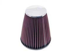 K&N Universalluftfilter, 82mm Flansch  Konische Rundform, 146x89 165lg
