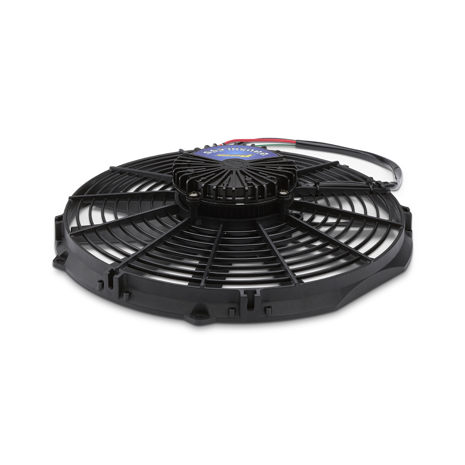 12V Elektrischer Lüfter 318mm (12") Proform Brushless  bürstenlos 3560m³/h saugend D343-D318 T=76
