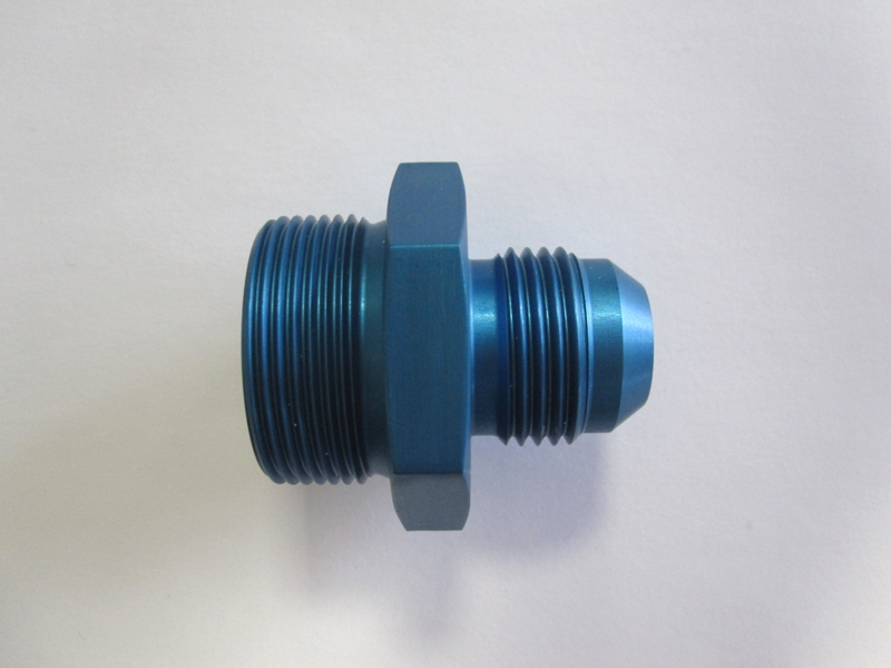 Aluadapter JIC/DIN  10AN, Dash 10  (7/8-14 UNF) / M30x1,5