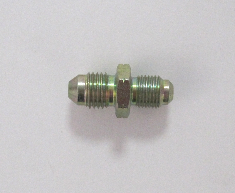 Stahladapter 7/16x20 - M10x1.00  JIC konvex - metrisch konvex