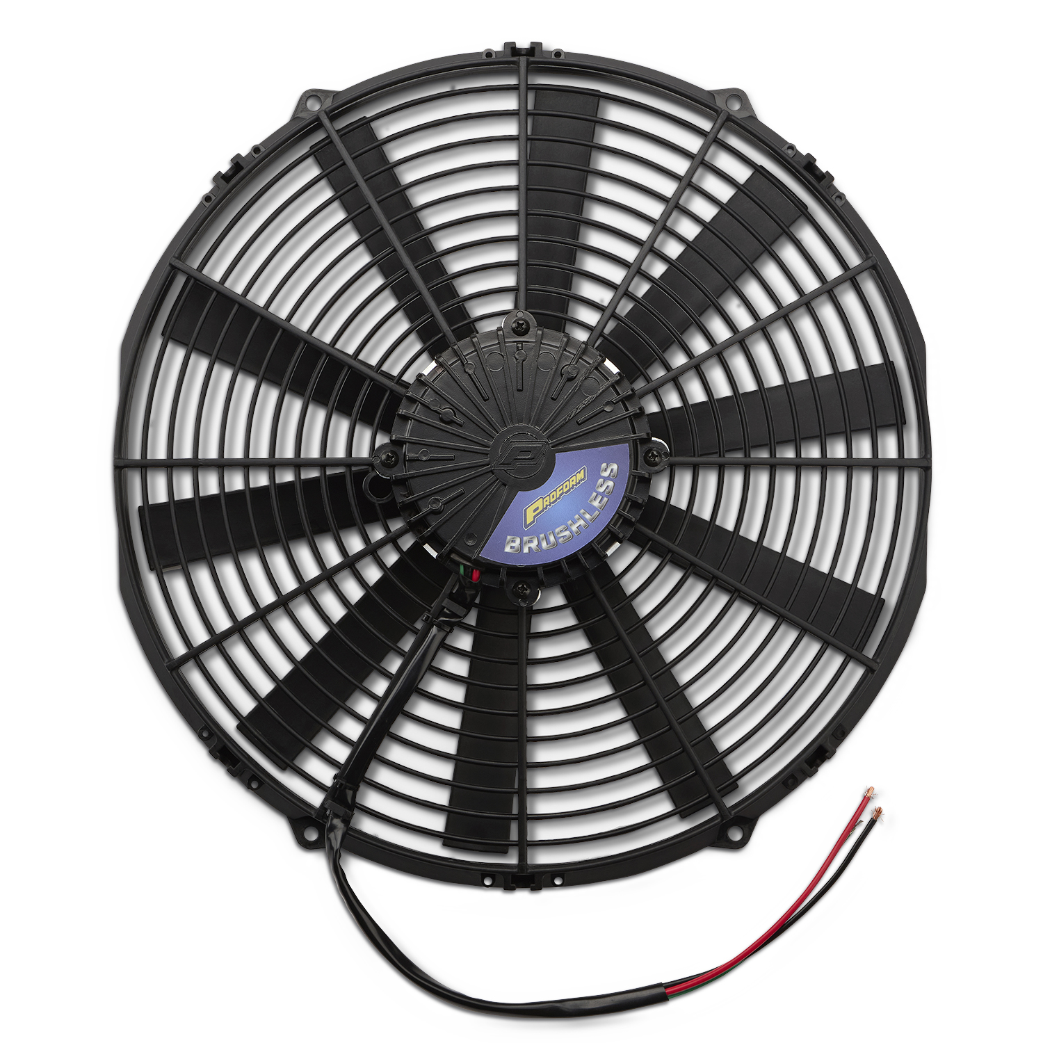 12V Elektrischer Lüfter 400mm (16") Proform Brushless  bürstenlos 5770m³/h saugend D420-D400 T=76