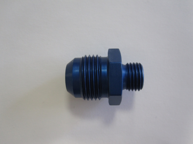 Aluadapter JIC/DIN 10AN, Dash 10  (7/8-14 UNF) / M14x1,5
