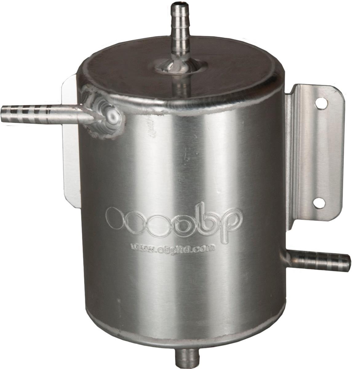 OBP Aluminium Catchtank 1 ltr. 4 Anschlüsse