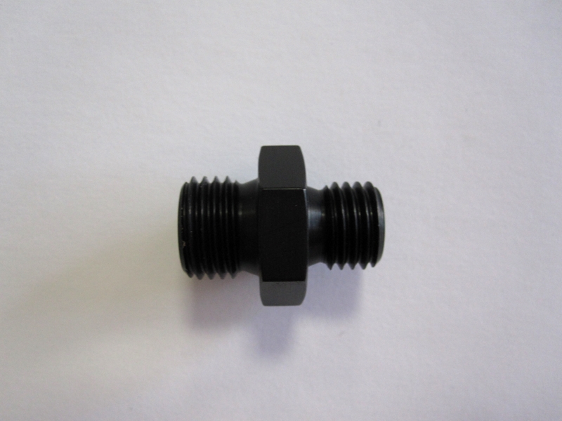 Aluadapter DIN- DIN  M12x1,5  / M14x1,5