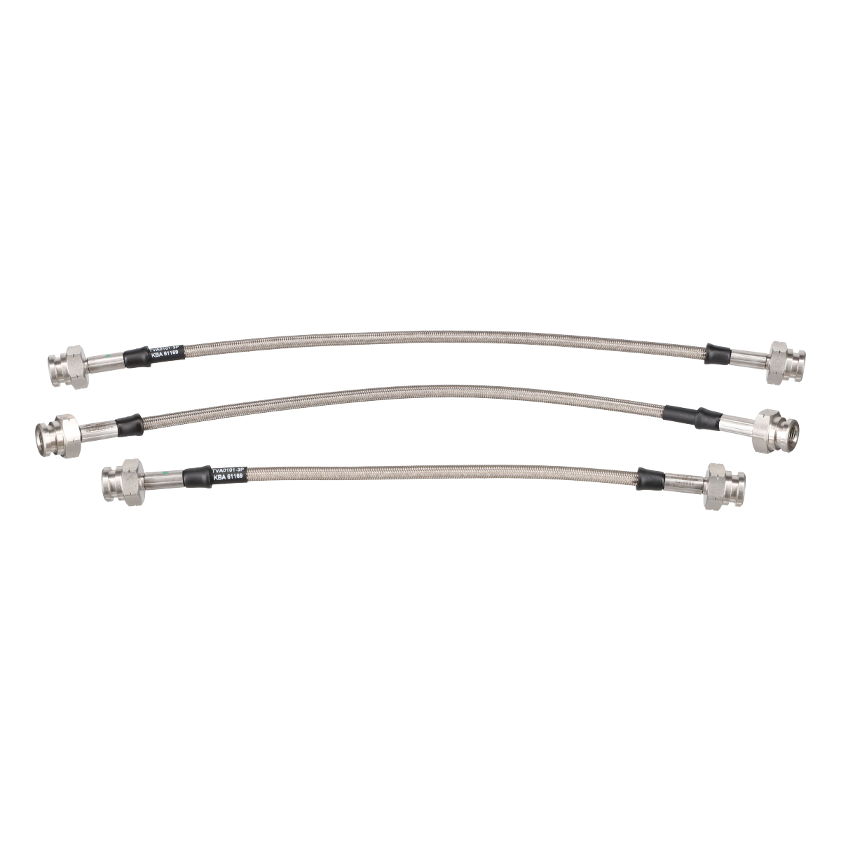 Goodridge Bremsschlauchsatz Opel Kadett C  3-teilig mit ABE