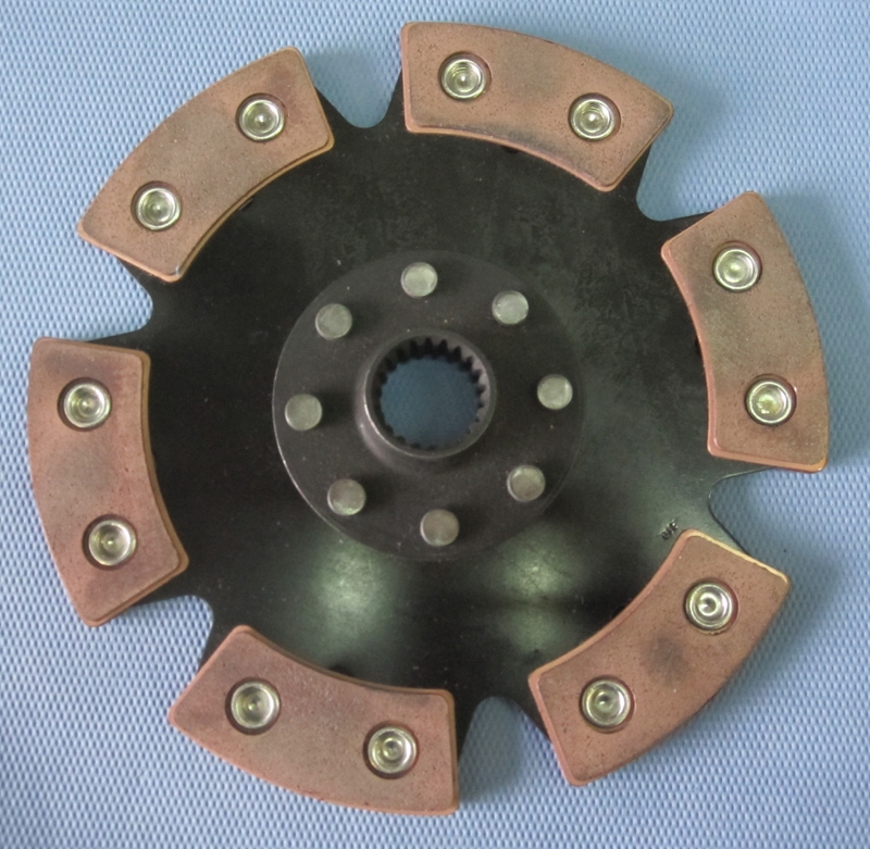 Kupplungsscheibe Sinterstern 6-Pad Durchm. 225mm Verzahnung 1-1/8 x20 Toyota