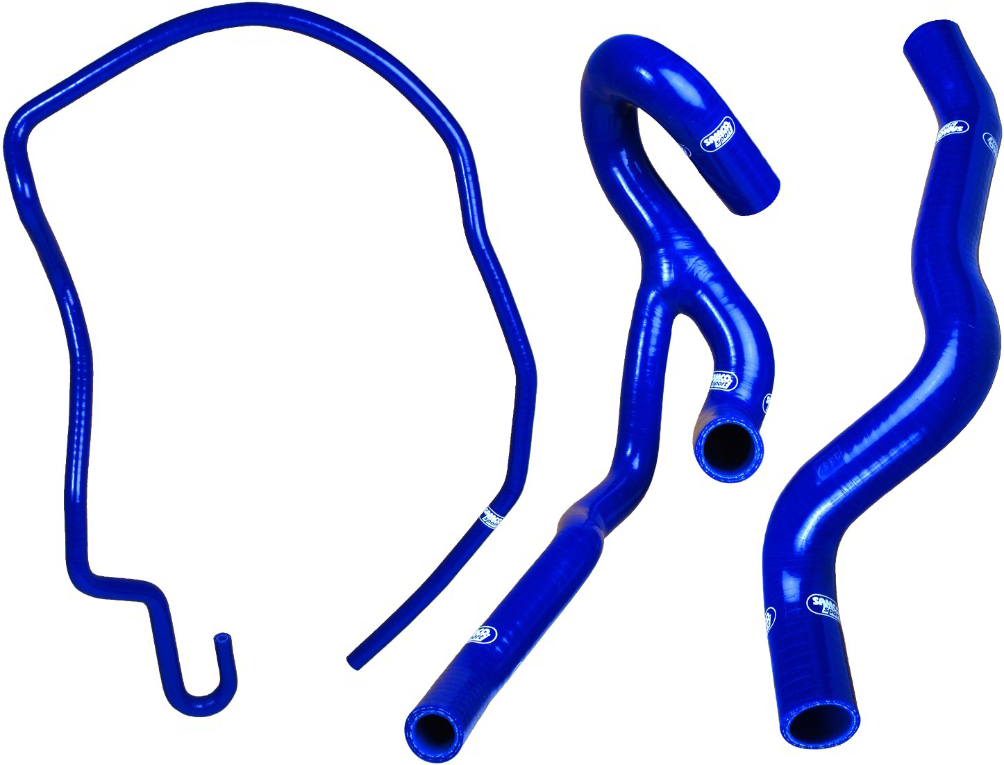 Samco Mazda Speed 3 2004-2009   3-teiliges Kühlwasser-Schlauchkit blau