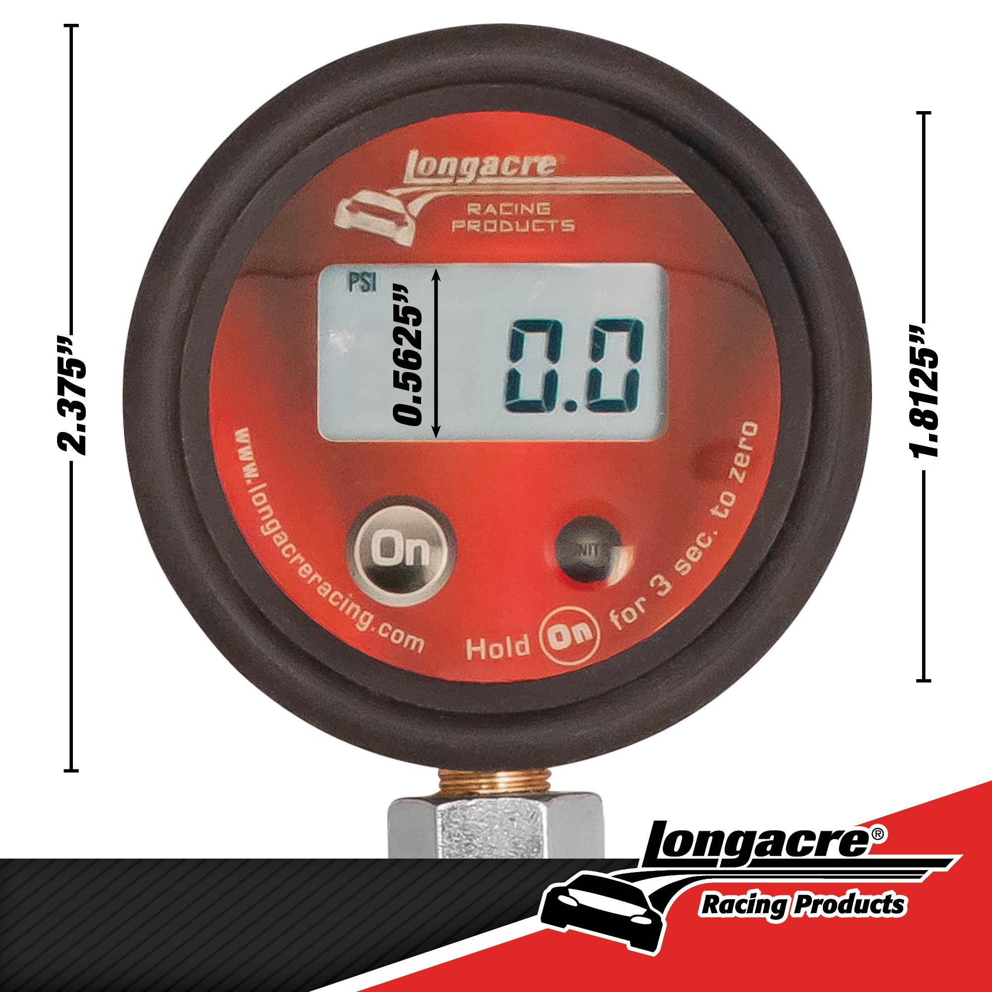 Longacre Luftdruckmesser digital  0-4,1 bar