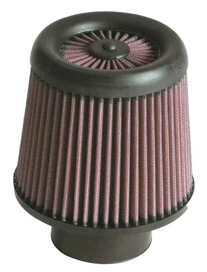 K&N Universalluftfilter, 76mm Flansch  Konische Rundform, 140x127 140lg