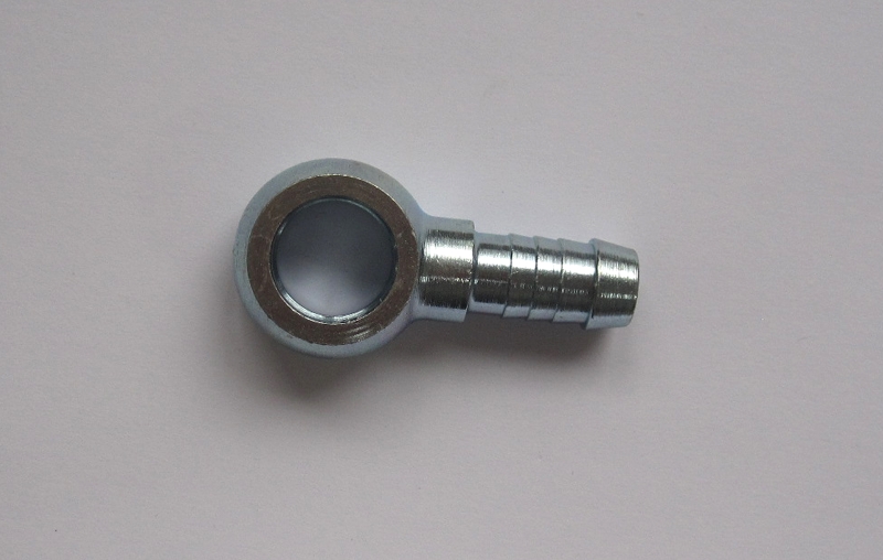 Stahl-Ringstück 10mm Schlauch  Bohrung 14mm Durchmesser