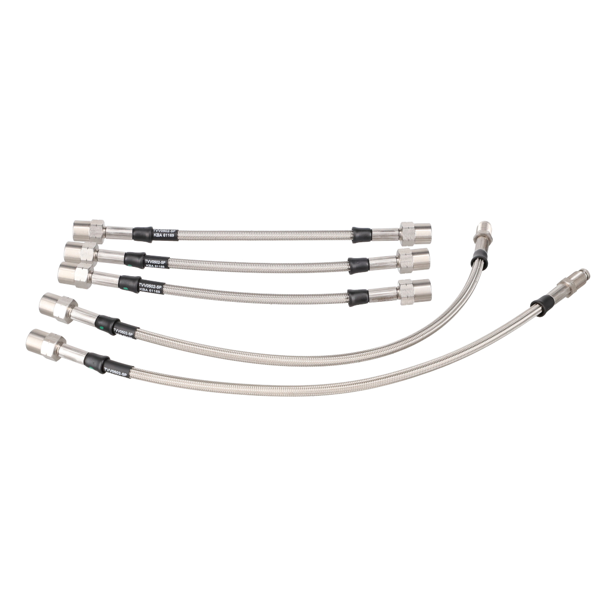 Goodridge Bremsschlauchsatz Volvo 850/T/Sedan/  Wagon 16inch S70/ V70/C70  5-teilig mit ABE