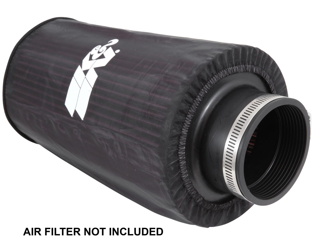K&N Filter Wrap schwarz  Konische Rundform 152x121 228lg,