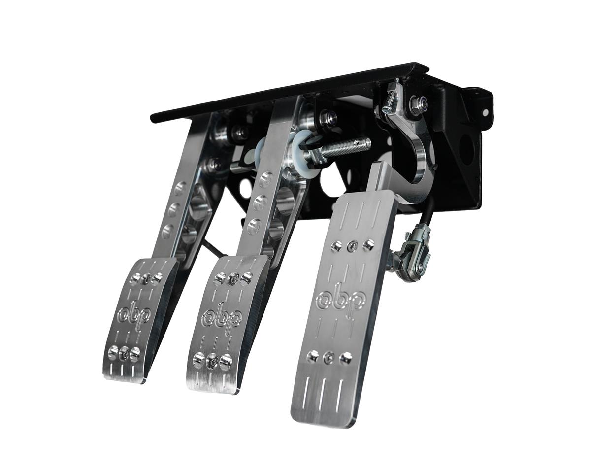 OBP Pedal Box Pro Race hängend Bulkhead Fit mit Wagebalken & Zylindern