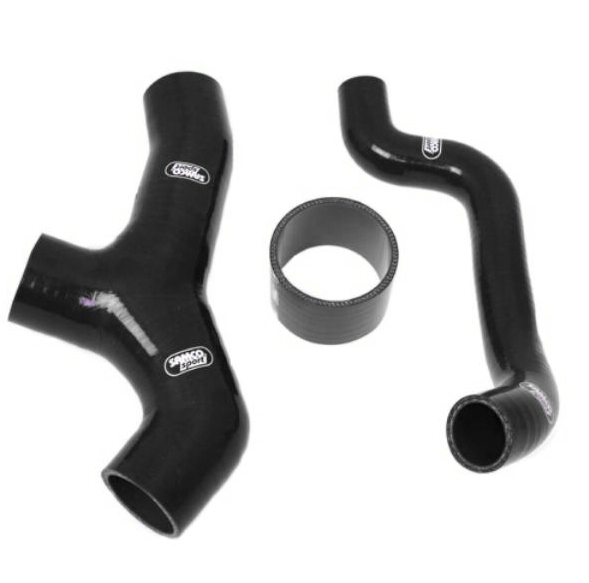 Samco Subaru Impreza Turbo Vers. 9 Hawkeye (WRX) 3teiliges Ladeluftsystem Bj:06-08 schwarz