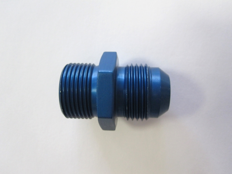Aluadapter JIC/DIN 10AN, Dash 10  (7/8-14 UNF) / M24x1,5