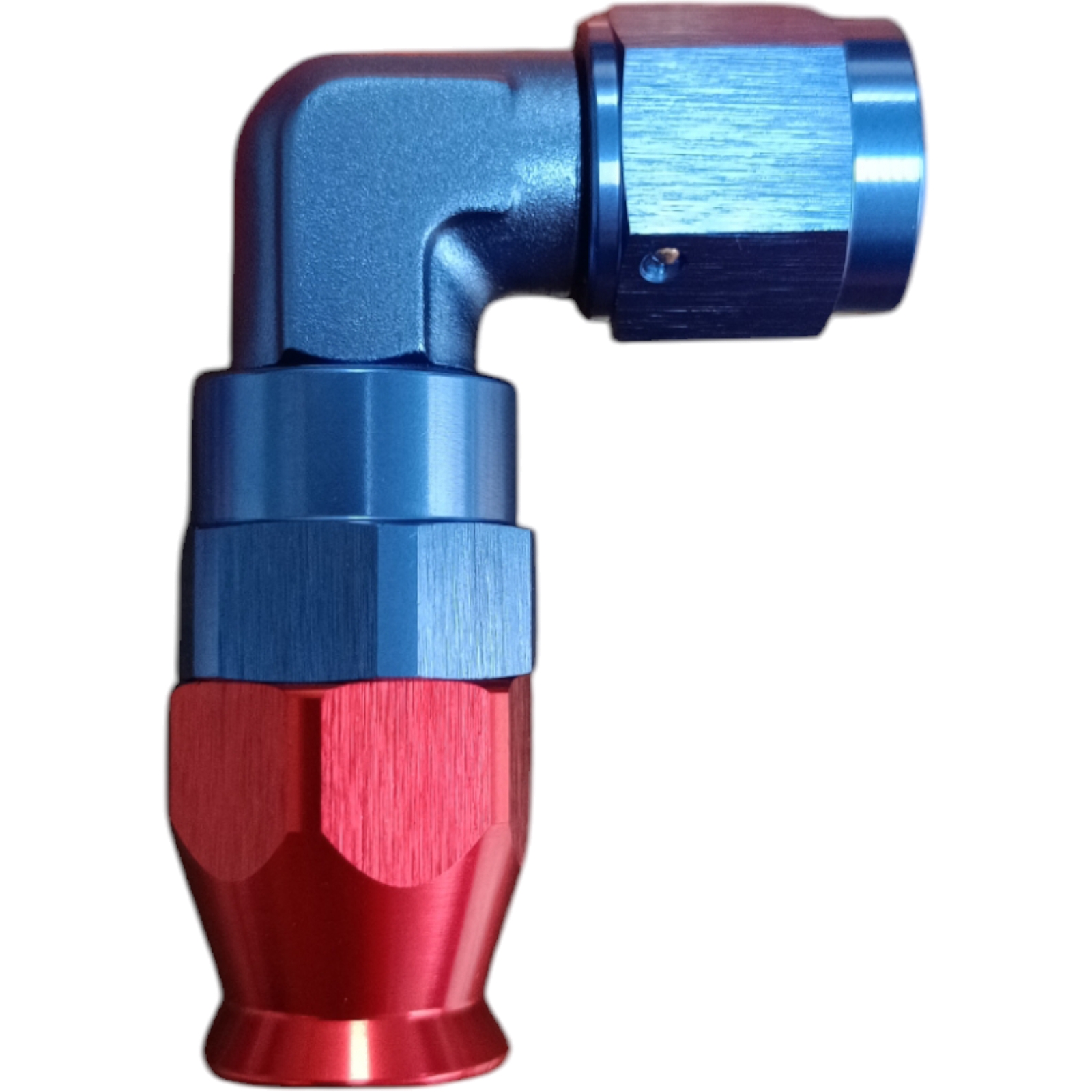 JIC Anschluss 90° Dash 06 JIC  9/16-18  geschmiedet für PTFE Schlauch Serie 600