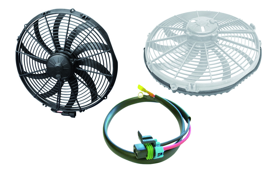 Spal Kühlerventilator VA18-AP70/LL/F-59A Set  D414-D385 T=92 4420m³ saugend