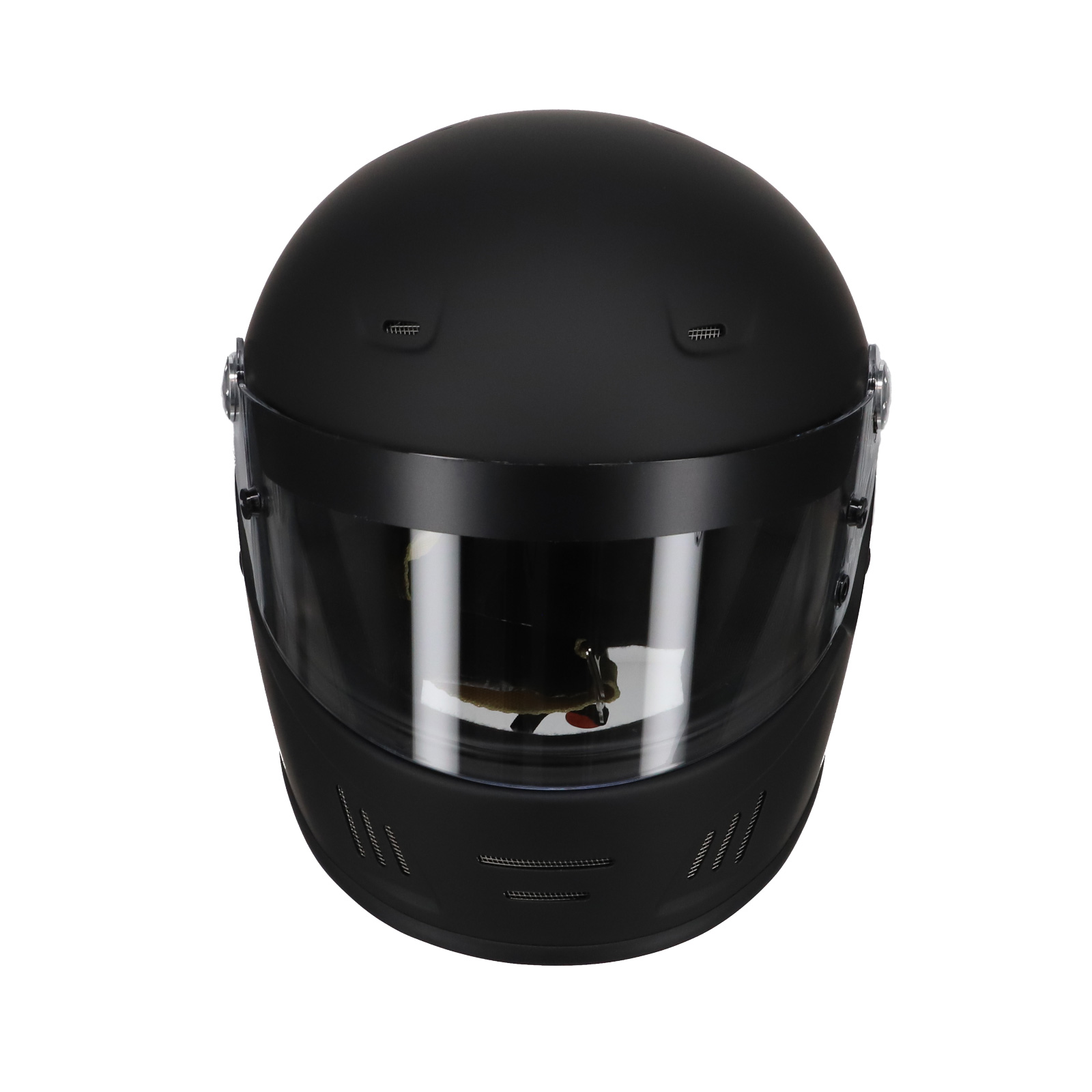 Beltenick FF Racing Integralhelm schwarz FIA 8859-2015 mit HANS-Clips