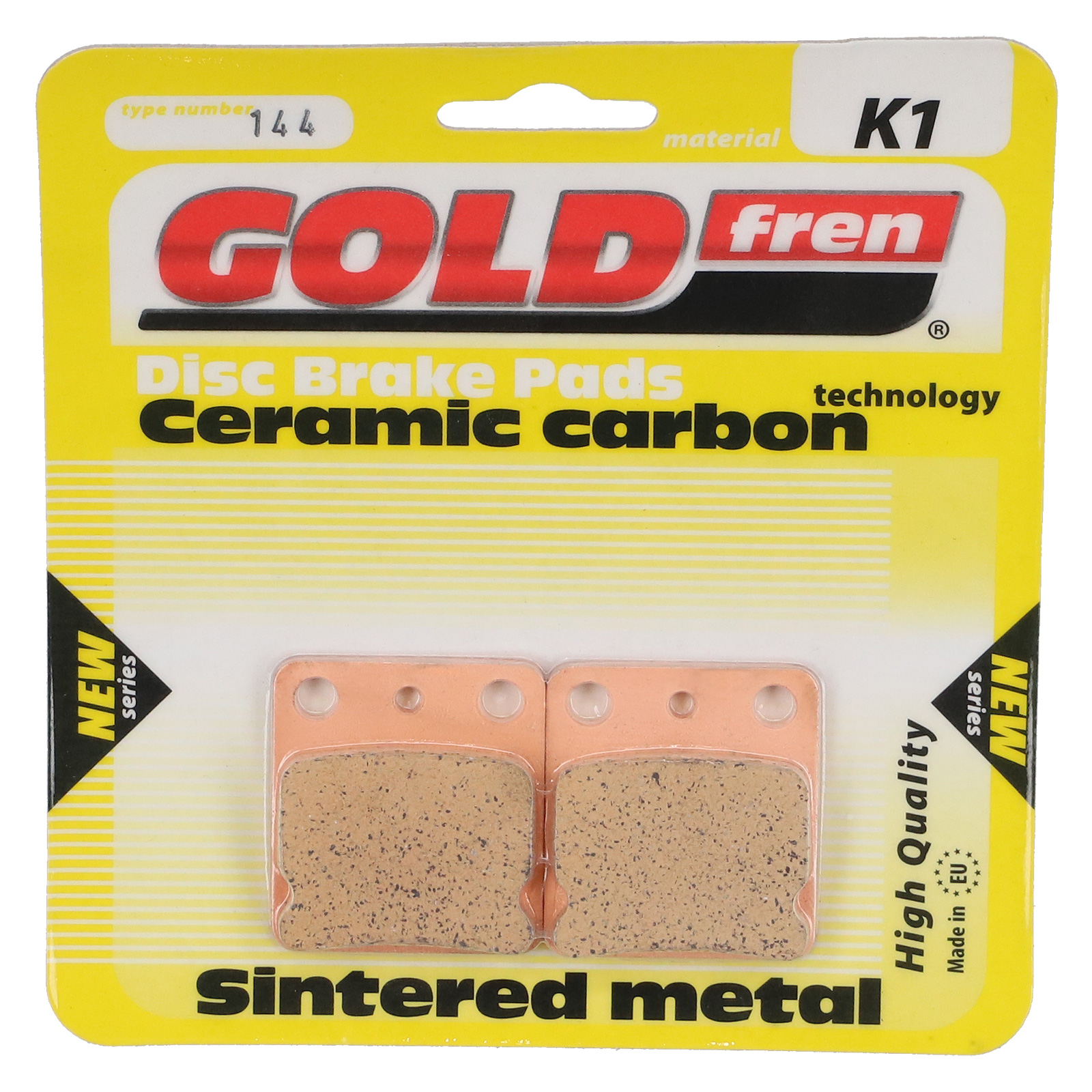 Bremsbeläge Gold fren Wilwood GP200 Typ 144 (2-Kolben) Material K1