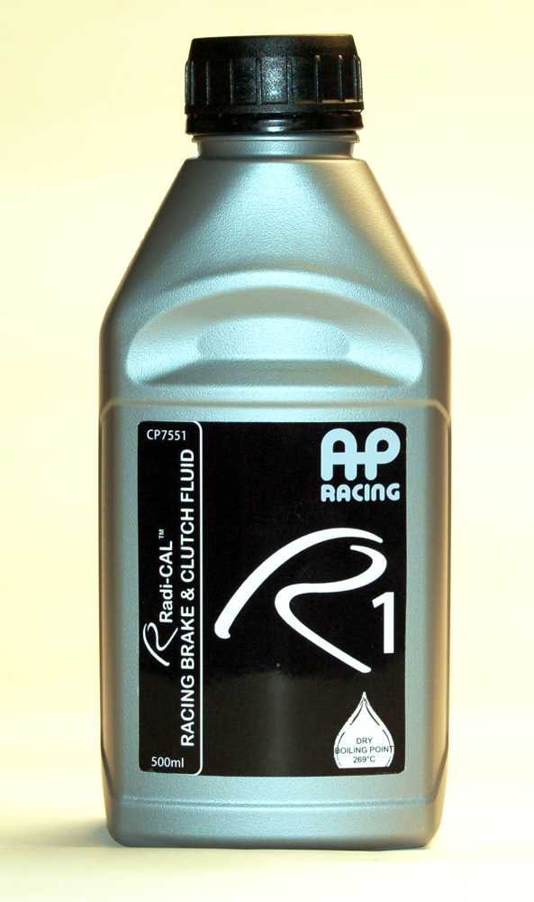 AP Racing Bremsflüssigkeit Radi-CAL™ R1 Brake Fluid - CP7551 D.O.T.3  Siedepunkt 269° 0,5ltr Dose