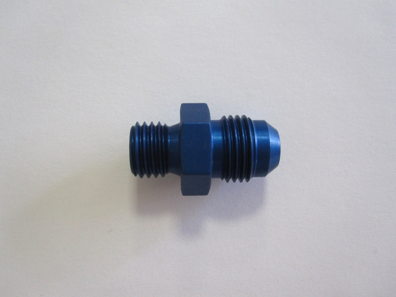Aluadapter JIC/DIN  06AN, Dash 6  (9/16-18 UNF)  / M12x1,5