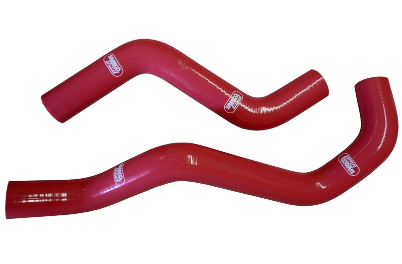 Samco Lexus IS200 Toyota Altezza SXE 10 3SG R/HD   2-teiliges Kühlwasser-Schlauchkit rot