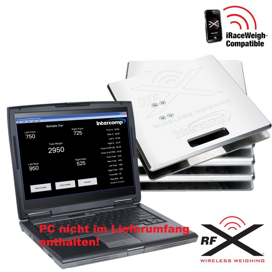 Intercomp Radlastwaage SW787RFX   700kg / Platte