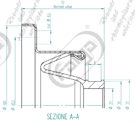 Achsmanschette Motorsport  für 100mm Gelenke