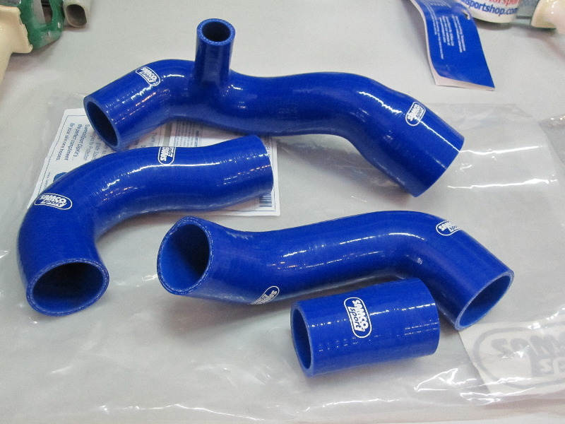 Samco Fiat Punto GT Turbo 1400 93-97   4-teiliges Ladeluftsystem schwarz