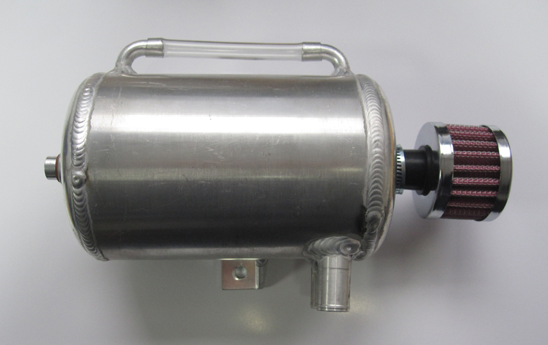 Öl Catchtank  1 liter rund mit Filter