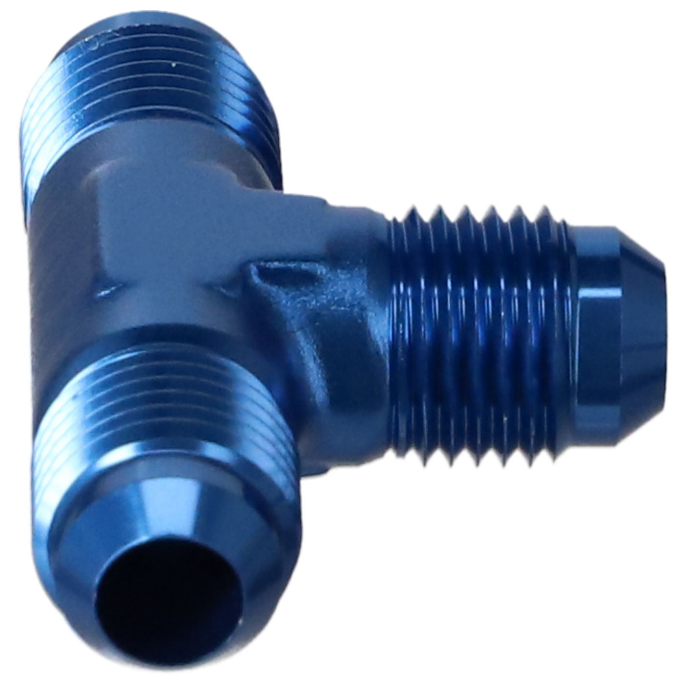 T-Stück Dash 6 / -6 AN / JIC 6   3x Dichtkegel Aussengewinde