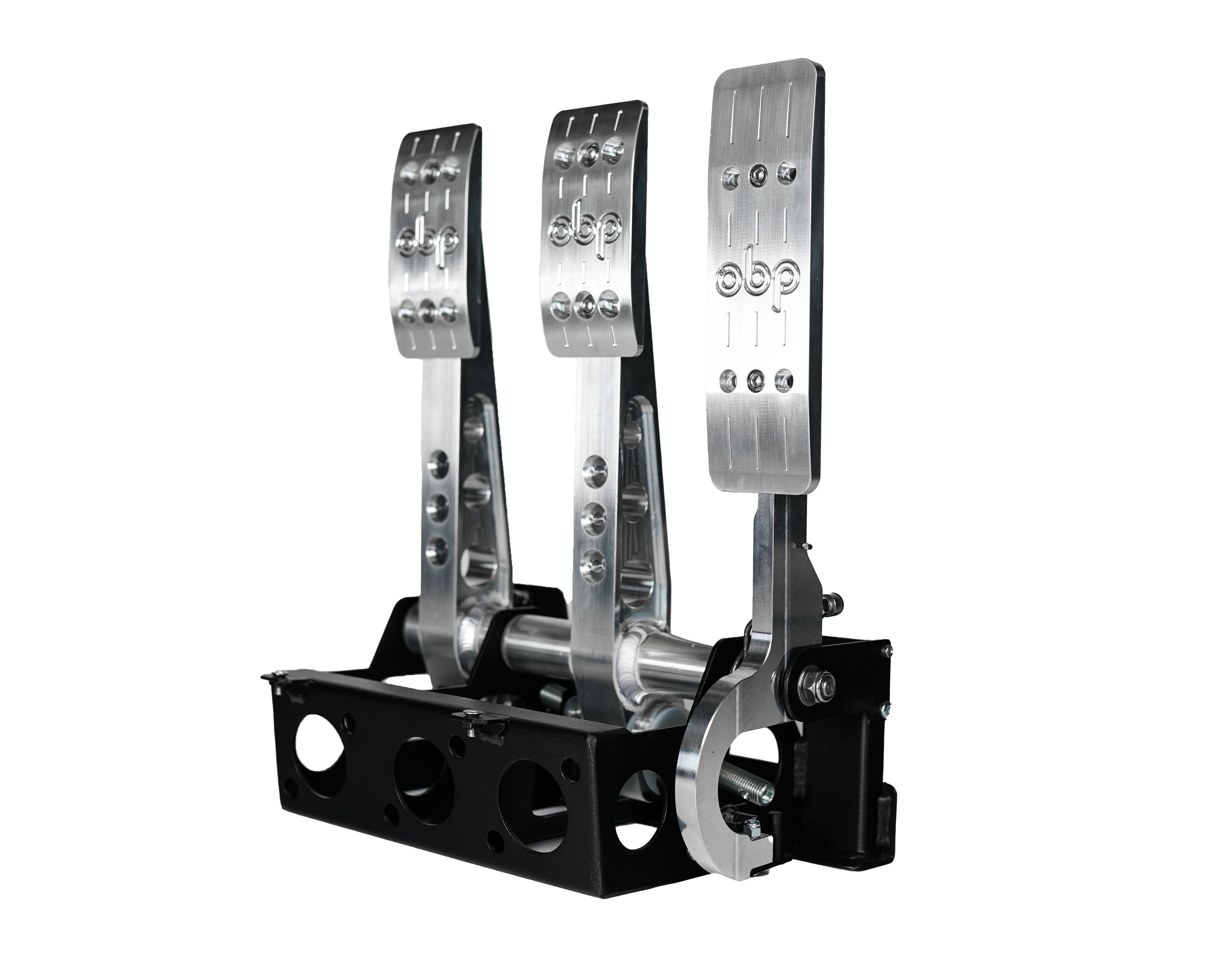 OBP Pedal Box Pro Race stehend Cockpit Fit  mit Wagebalken