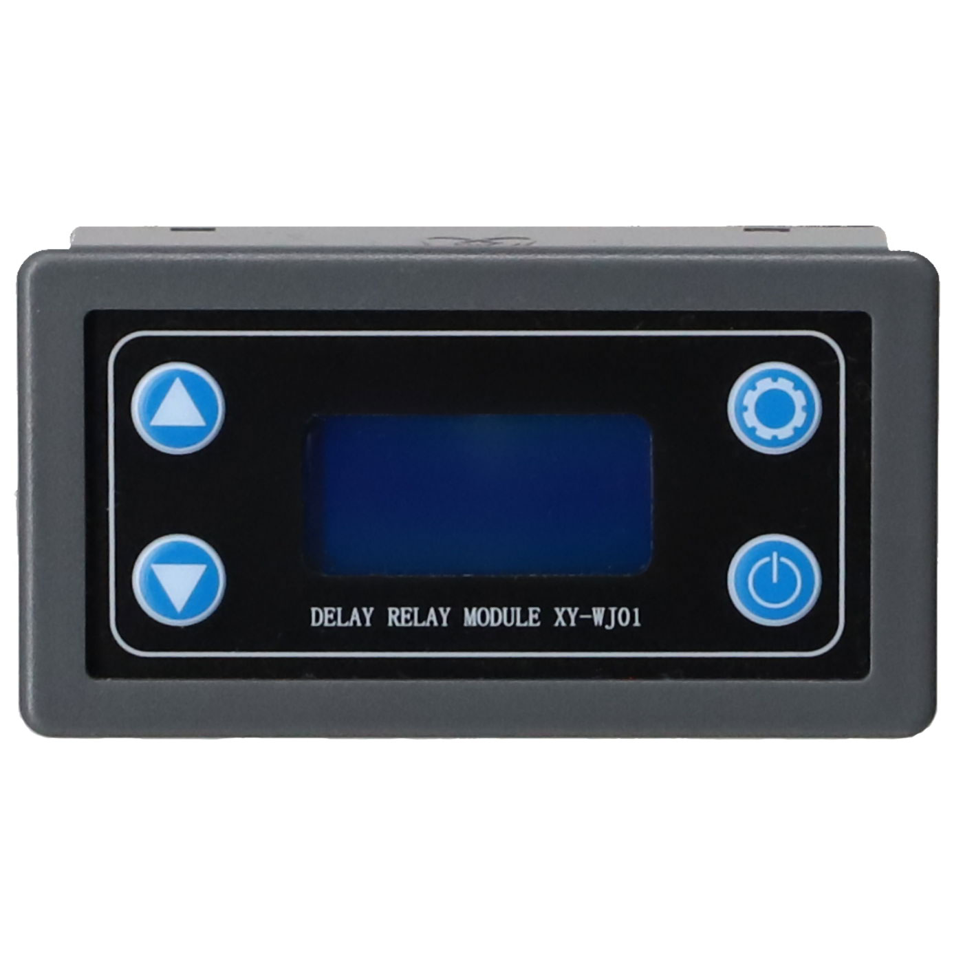 Timer Zeitrelais Zeitverzögerungsmodul  mit Digital LCD Display in blau