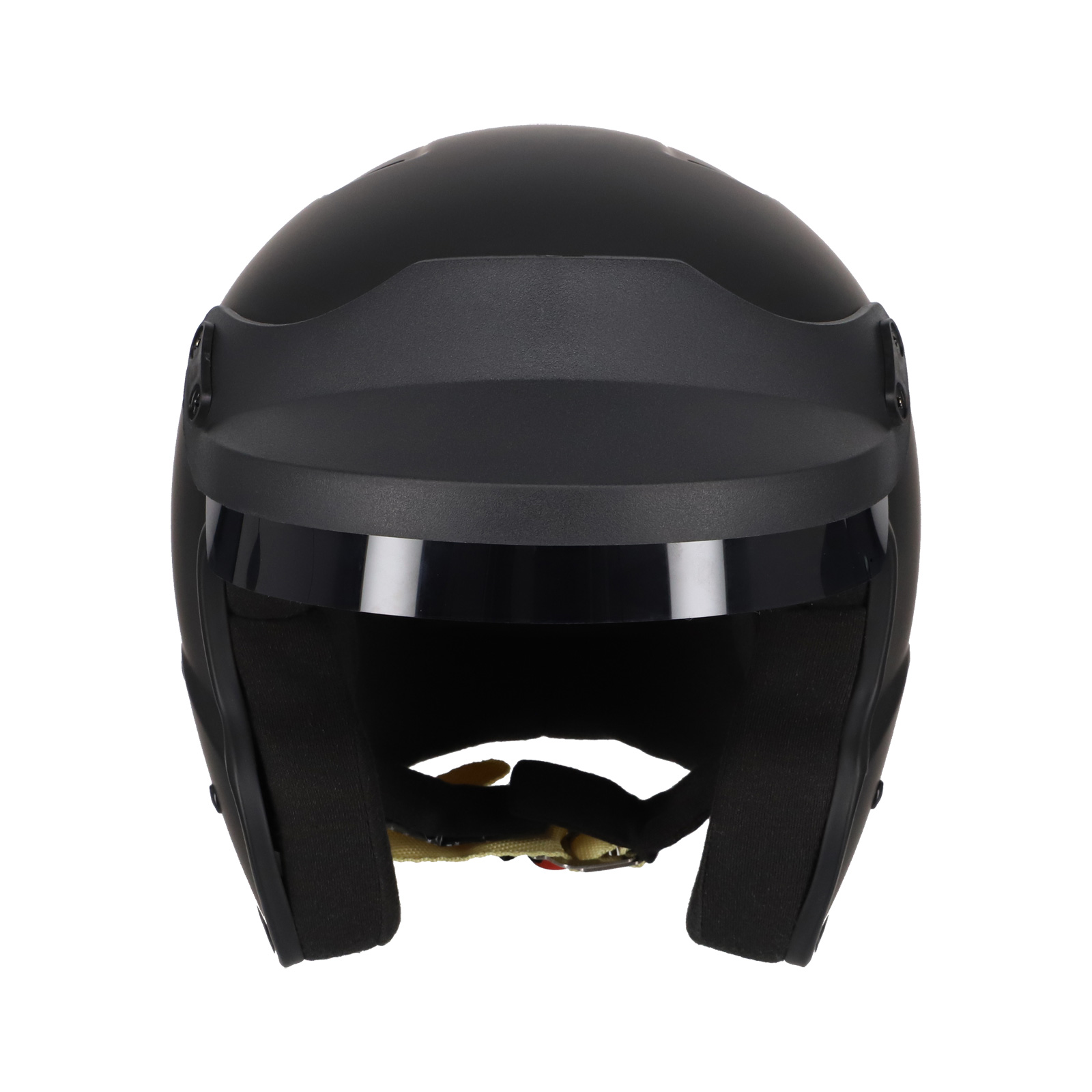Beltenick OF Racing schwarz mit Hans Clips Homologation FIA 8859-2024 / 2015 Jet Helm