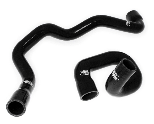 Samco Ford Focus ST 250 Eco Boost (Mk3) 2012-   2-teiliges Kühlwasser-Schlauchkit schwarz