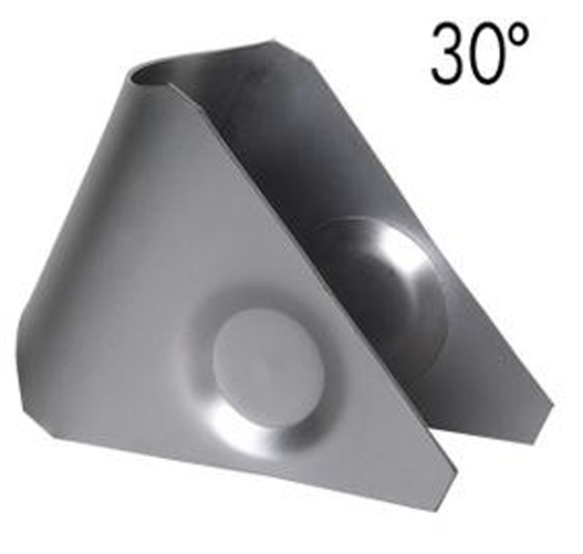 Rohrverstärkung 30°  (Knotenblech)