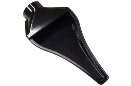 NACA Air Duct Lufteinlass Kunststoff schwarz 63mm